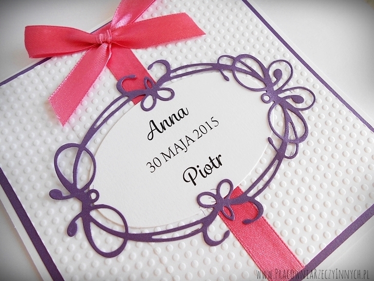 Eleganckie zaproszenia z ażurowym ornamentem (9)