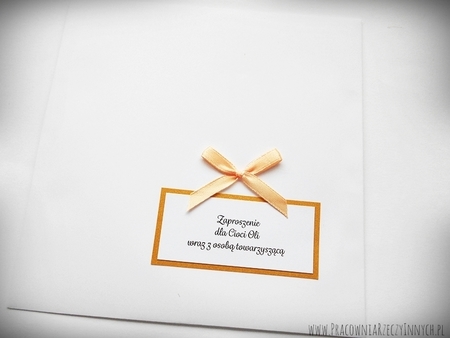 Zdobione koperty personalizowane z kokardką (3)