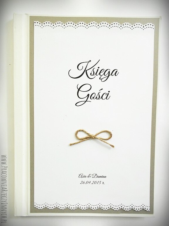 Księga Gości A4 - rustykalnie (7)