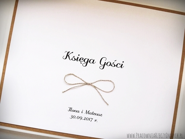 Księga Gości A4 - rustykalnie (13)