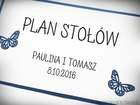 Motylkowy Plan Stołów - plakat - dowolne zdobienia/kolorystyka (16)