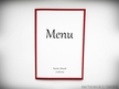 Karta Menu na kolorowym papierze (1)