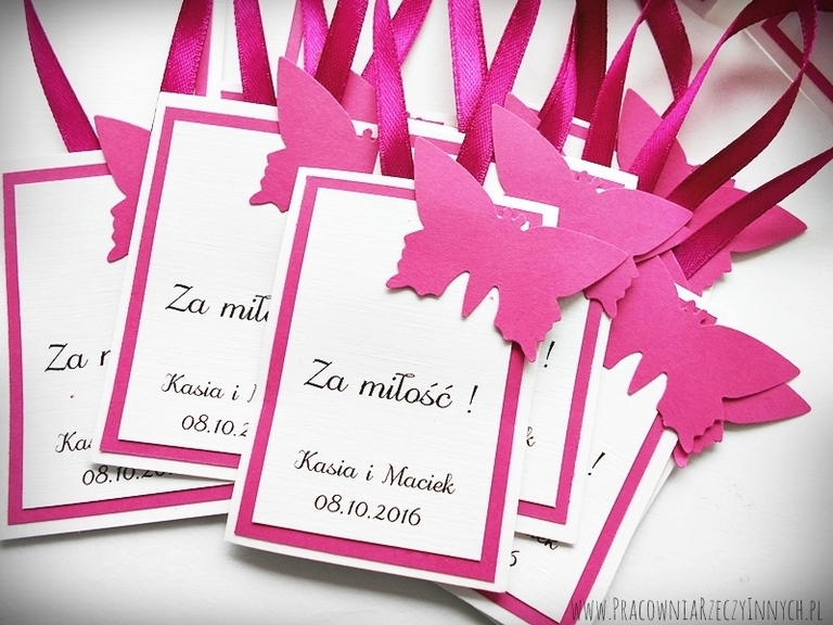 Dwukolorowe zawieszki z motylkami /MOTYL II/