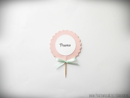 Pikery kwiatuszki - ozdoba stołu, podziękowania. (4)