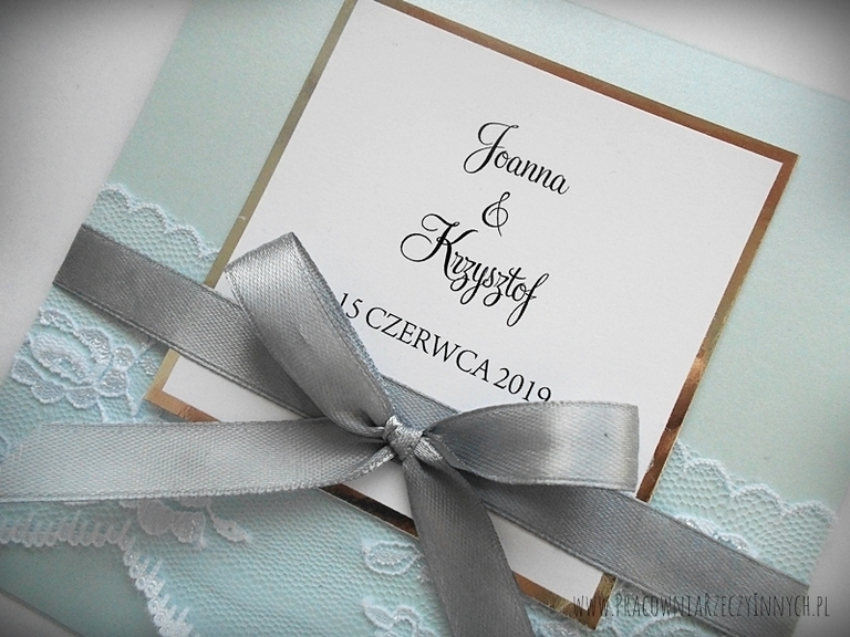 Eleganckie zaproszenia z koronką (10)