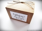 Rustykalne pudełeczko podziękowania z eko papieru (2)