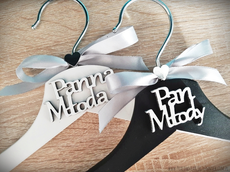 Wieszak dla Pary Młodej w stylu glamour (14)