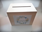 Drewniane pudełko na koperty w stylu rustykalnym (2)