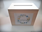 Drewniane pudełko na koperty w stylu rustykalnym (1)