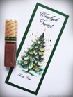 Etykiety pod czekoladki Merci z motywem świątecznym (6)