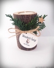 Świecznik drewniany świąteczny upominek dla klientów/pracowników/gości (3)