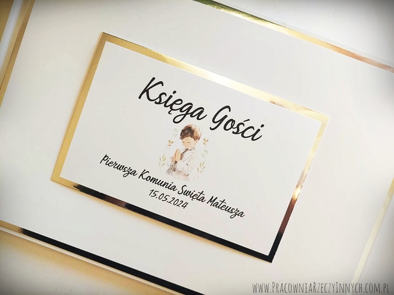 Księga Gości na Pierwszą Komunię Świętą lub Chrzest Święty (5)