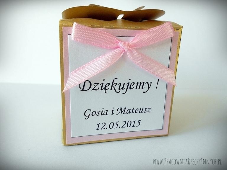 Pudełeczko - upominek dla gości (8)