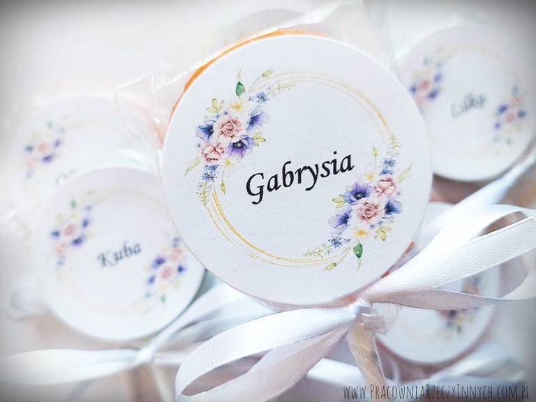 Naklejki na lizaki podziękowania dla gości/ winietki/ różne okazje (7)