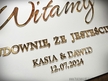 Glamour tablica powitalna ze złotymi literami (6)
