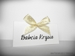 Winietki ze wstążką kropki/kratka /RIBBON/  (6)
